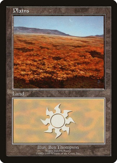 Plains - Steppe Tundra (Promos: Euro Lands) Near Mint