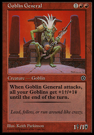 Goblin General (Portal Second Age) Near Mint