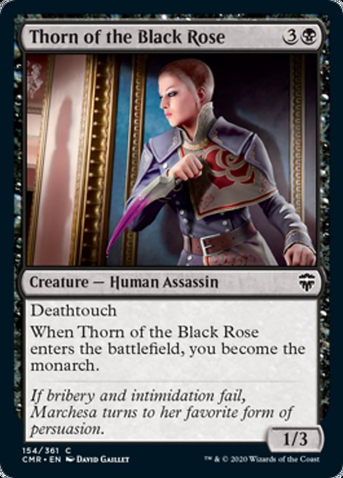 Thorn of the Black Rose (Commander Legends) Light Play