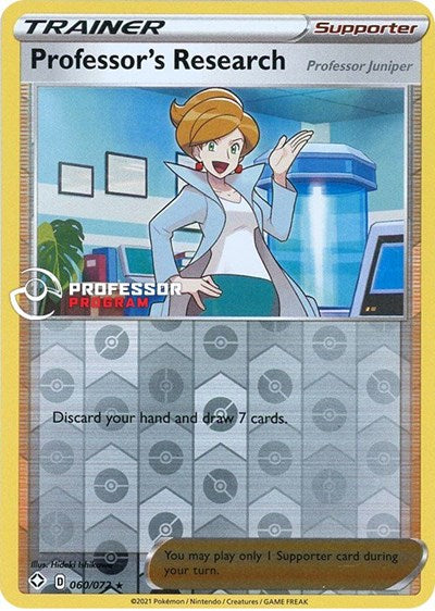 Professor's Research - 060/072 (2021) (Professor Program Promos) Light Play Reverse Holofoil