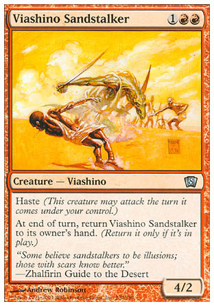 Viashino Sandstalker (8th Edition) Near Mint Foil
