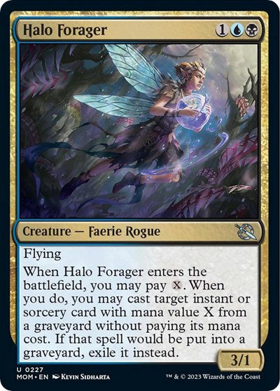 Halo Forager (March of the Machine) Near Mint Foil