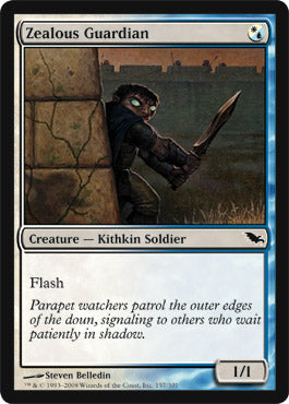 Zealous Guardian (Shadowmoor) Medium Play Foil