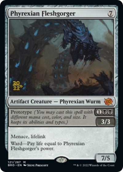 Phyrexian Fleshgorger (Promos: Prerelease Cards) Near Mint Foil