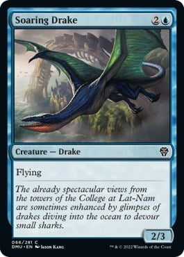 Soaring Drake (Dominaria United) Medium Play