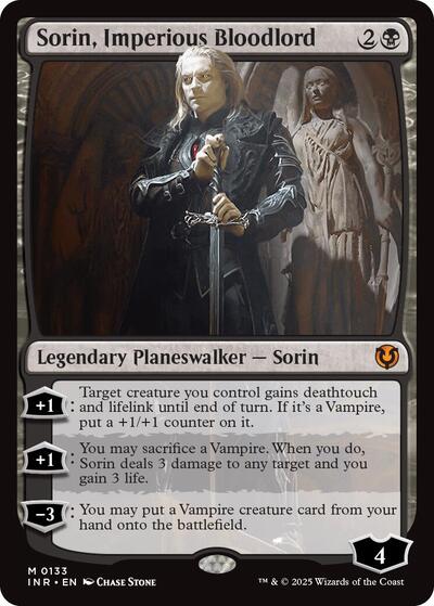 Sorin, Imperious Bloodlord (Innistrad Remastered) Near Mint