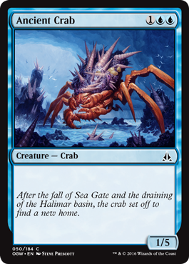 Ancient Crab (Oath of the Gatewatch) Medium Play Foil