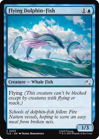 Flying Dolphin-Fish (Avatar: The Last Airbender: Eternal-Legal) Near Mint