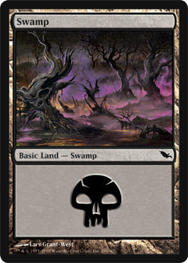 Swamp (291) (Shadowmoor) Light Play