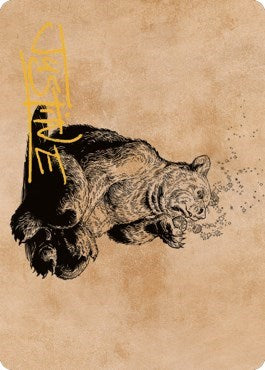 Wilson  Refined Grizzly Art Card  Gold Stamped Signature|0|0|0.00