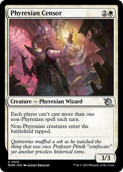 Phyrexian Censor (March of the Machine) Near Mint