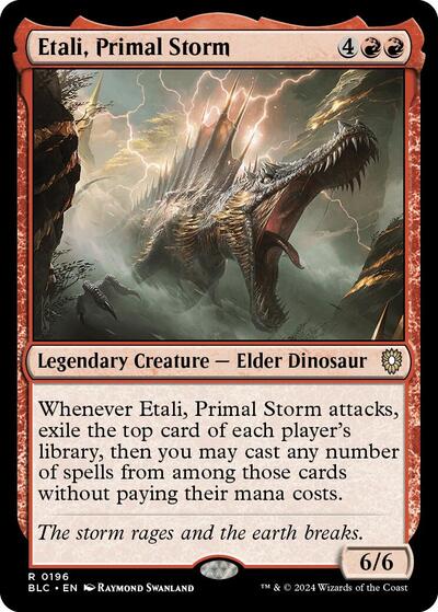 Etali, Primal Storm (Commander: Bloomburrow) Light Play
