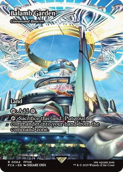 Balamb Garden - Command Beacon (Showcase) (Universes Beyond: FINAL FANTASY: Through the Ages) Near Mint Foil