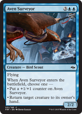 Aven Surveyor (Fate Reforged) Medium Play Foil
