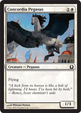 Concordia Pegasus (Return to Ravnica) Medium Play Foil