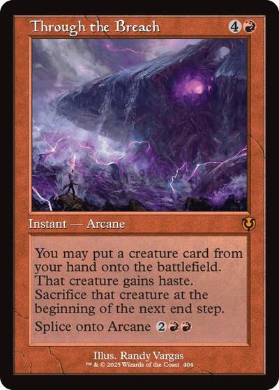 Through the Breach (Retro Frame) (Innistrad Remastered) Near Mint