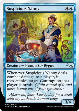 Suspicious Nanny (Unstable) Light Play Foil