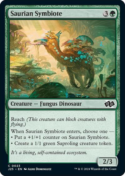 Saurian Symbiote (Foundations Jumpstart) Near Mint