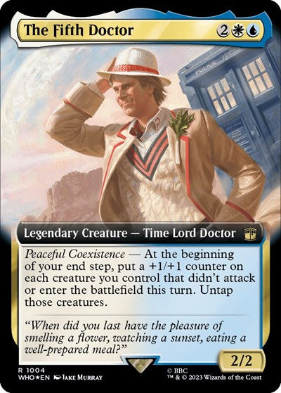 The Fifth Doctor  Extended Art   Surge Foil|1|0|0.00