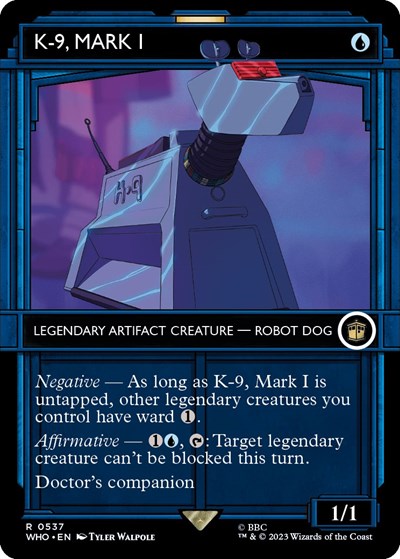 K-9, Mark I (Showcase) (Universes Beyond: Doctor Who) Medium Play Foil