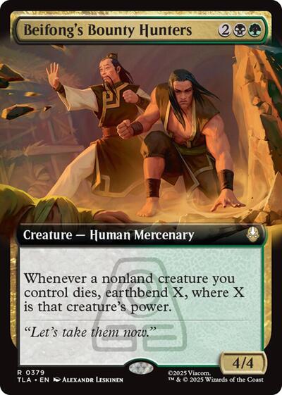 Beifong's Bounty Hunters (Extended Art) (Avatar: The Last Airbender) Near Mint Foil