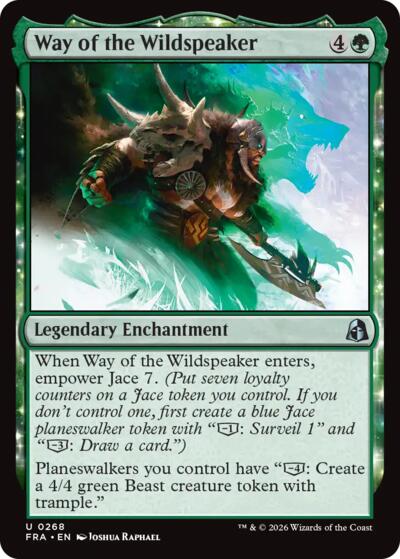 Way of the Wildspeaker (Reality Fracture) Near Mint Foil