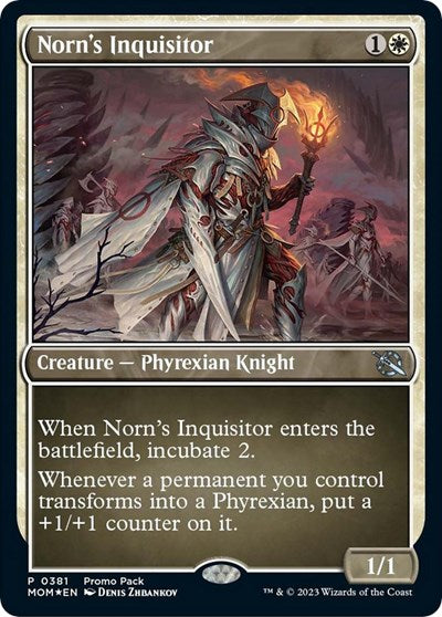 Norn's Inquisitor (Promo Pack: March of the Machine) Near Mint Foil