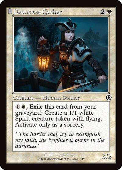 Dauntless Cathar (Retro Frame) (Innistrad Remastered) Near Mint