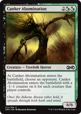 Canker Abomination (Ultimate Masters) Near Mint Foil