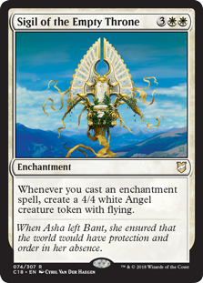 Sigil of the Empty Throne (Commander 2018) Medium Play