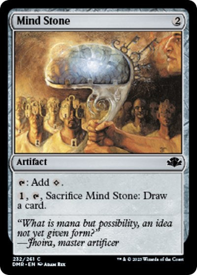 Mind Stone (Dominaria Remastered) Light Play Foil