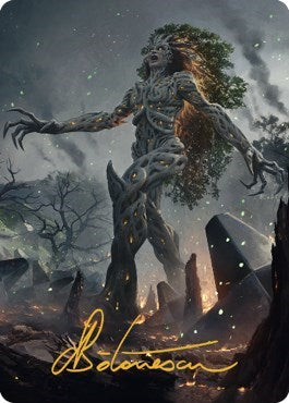 Titania  Gaea Incarnate Art Card  Gold Stamped Signature|0|0|0.00