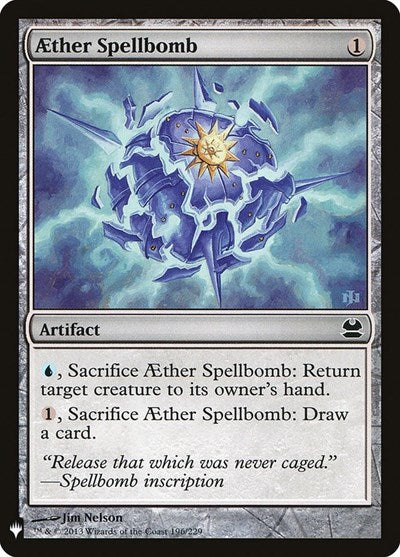 Aether Spellbomb (Mystery Booster) Light Play