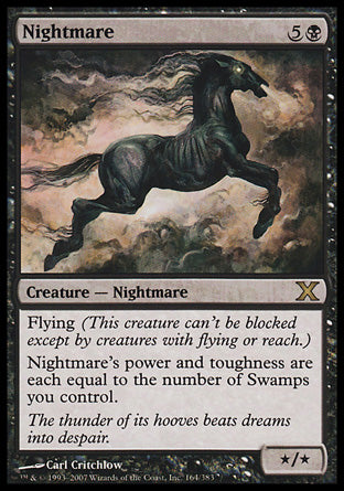 Nightmare (10th Edition) Light Play