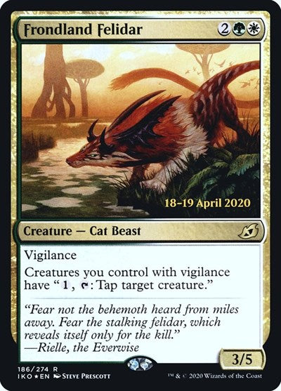 Frondland Felidar (Promos: Prerelease Cards) Light Play Foil