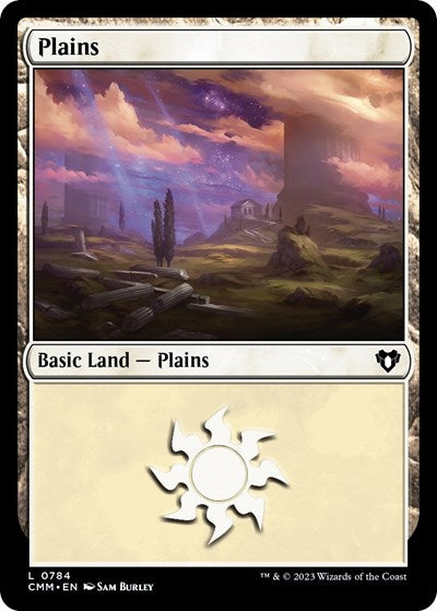 Plains (0784) (Commander Masters) Light Play