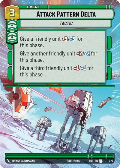 Attack Pattern Delta (Hyperspace) (Spark of Rebellion) Near Mint