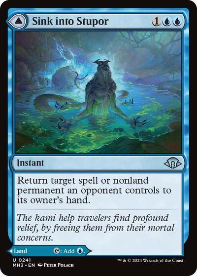 Sink into Stupor (Modern Horizons 3) Damaged / Poor