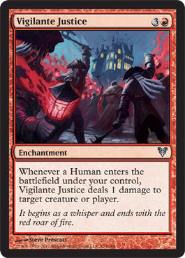 Vigilante Justice (Avacyn Restored) Light Play