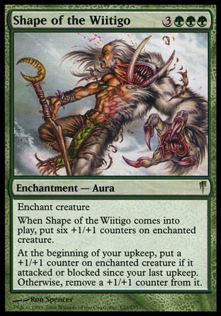 Shape of the Wiitigo (Coldsnap) Light Play Foil