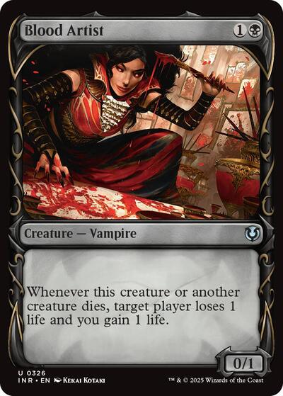 Blood Artist (Showcase) (Innistrad Remastered) Light Play Foil