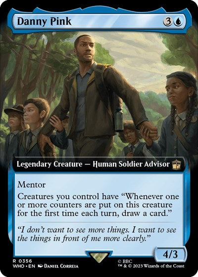 Danny Pink (Extended Art) (Universes Beyond: Doctor Who) Near Mint Foil