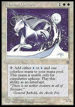 Adarkar Unicorn (Ice Age) Near Mint