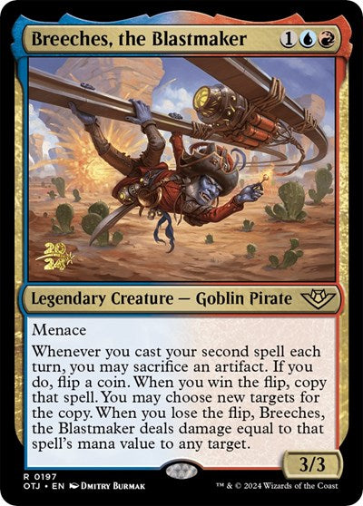 Breeches, the Blastmaker (Promos: Prerelease Cards) Light Play Foil