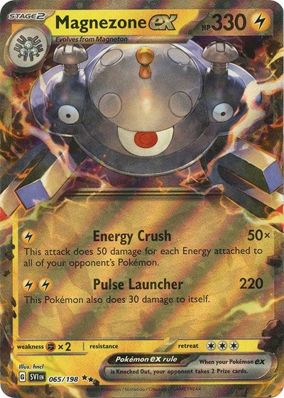 Magnezone ex - 065 (Scarlet and Violet: Base Set) Near Mint Holofoil