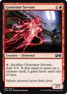 Generator Servant (Ultimate Masters) Near Mint Foil