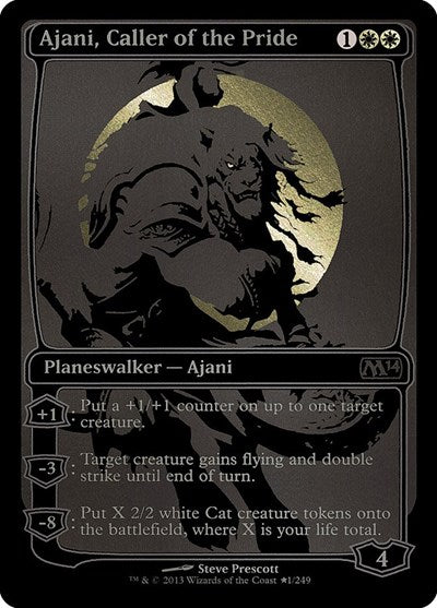 Ajani, Caller of the Pride (SDCC 2013 Exclusive) (Promos: Media) Near Mint Foil