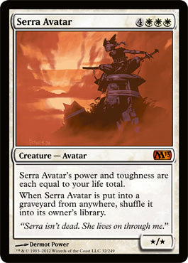 Serra Avatar (Magic 2013 Core Set) Light Play
