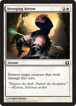 Avenging Arrow (Return to Ravnica) Medium Play Foil