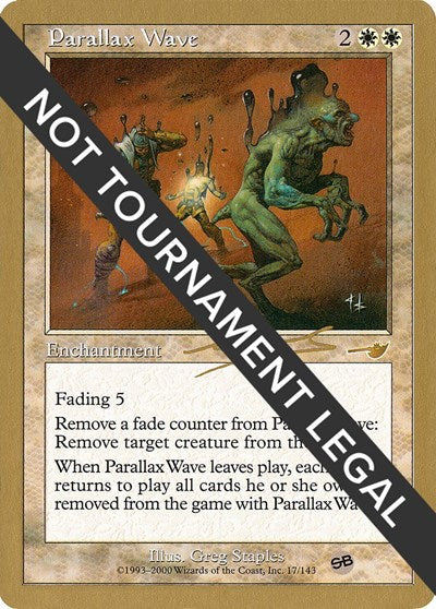 Parallax Wave - 2000 Nicolas Labarre (NMS) (SB) (World Championship Decks) Near Mint
